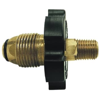 Image for Mec Excess Flow Sn Pol X 1/4 In. Mpt W/ Plastic Handwheel from HD Supply