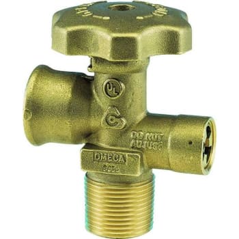 Image for Cavagna 3/4 In. Npt Inlet X Pol Outlet 100 Lb. Large Cylinder Valve from HD Supply
