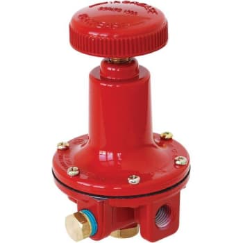 Mec 1 PSI To 100 PSI 1/4 In. FNPT Inlet And Outlt Adjst High-Pressure Regulator