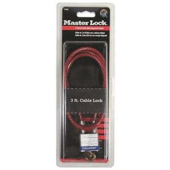 Image for Master Lock Number 719 Kd 3 Ft. Cable Lock from HD Supply