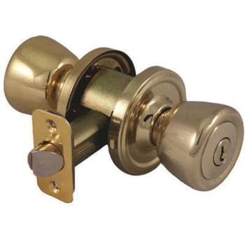 Image for Weslock Traditionale Keyed Entry Sonic Door Knob (Antique Brass) from HD Supply