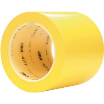 Image for 3M 4 In. X 36 Yds. 471 Tape Vinyl (Yellow) from HD Supply
