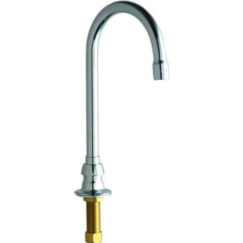 Image for Chicago Faucets Remote 5-1/4 In. Rigid/Swing Gooseneck Spout from HD Supply