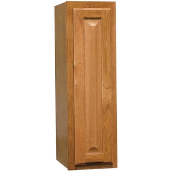Image for Hampton Bay 9 In. X 30 In. X 12 In. Medium Oak Assembled Wall Kitchen Cabinet from HD Supply