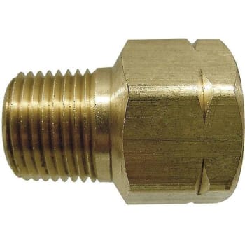Image for Mec Fpol X 3/8 In. Mnpt Single Piece Adapter Brass from HD Supply