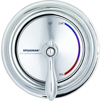 Image for Speakman Sentinel Mark II Regency 1-Handle Pressure Balance Valve (Chrome) from HD Supply