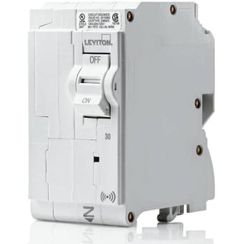 Image for Leviton Standard 2-Pole 30 Amp 120 V/240 V 10 Ka Interrupt Rating Smart Branch Circuit Breaker from HD Supply