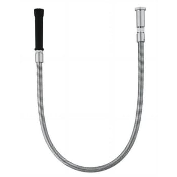 Image for T&S 44 in. Stainless Steel Flex Hose w/ Black Handle from HD Supply