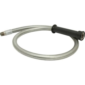 Image for Chicago Faucets 44 in. Stainless Steel Lead-Free Hose/Handle Assembly from HD Supply