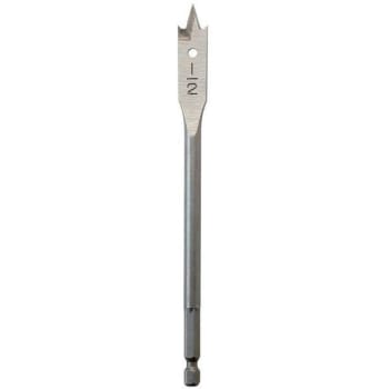 Image for Milwaukee 1/2 In. X 6 In. High-Speed Steel Flat Wood Boring Bit from HD Supply