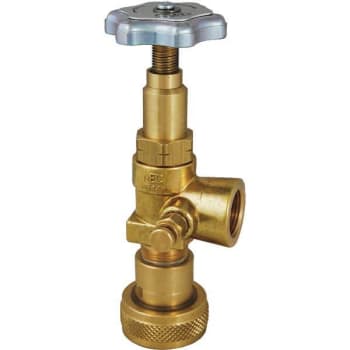 Mec 3/4 In. FNPT X 1-3/4 In. Female Acme Liquid Loading/Unloading Brass Valve
