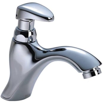 Image for Delta Commercial Single Hole Single-Handle Bathroom Faucet (Chrome) from HD Supply