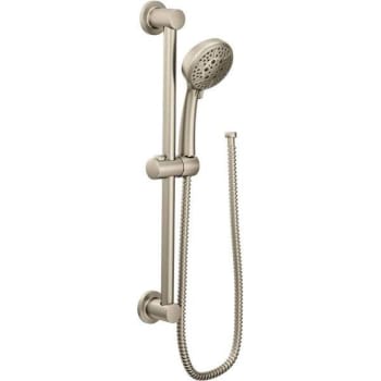 Image for Moen 4 In. Eco Handheld 4-Spray Handshower With Slidebar (Brushed Nickel) from HD Supply