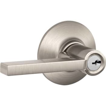 Image for Schlage Latitude Storeroom Lever (Satin Nickel) from HD Supply
