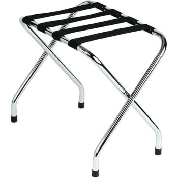 Image for Chrome Metal Luggage Rack from HD Supply