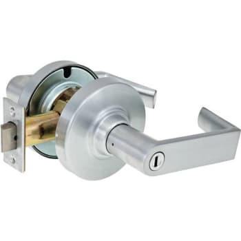 Image for Schlage D Grade 1 Rhodes Privacy Leverset (Satin Chrome) from HD Supply
