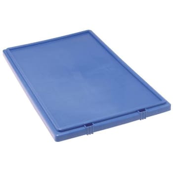Quantum Storage Systems Genuine Stack&nest Tote Lid For Snt300, Blue, Case Of 6