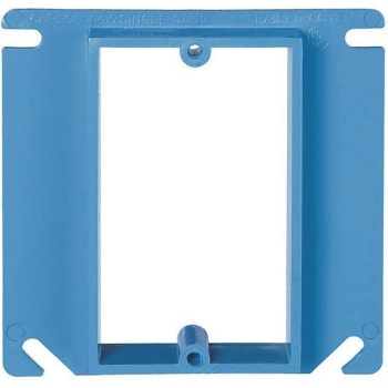 Image for Carlon 1-Gang Non-Metallic Ent Box Cover (Blue) from HD Supply