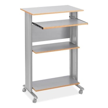 Image for Safco Muv™ Stand-Up Desk, 29.5" X 22" X 45", Gray from HD Supply
