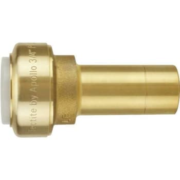 Image for Tectite 3/4 In. IPS Brass Push-To-Connect X 3/4 In. Cts Street Transition Adapter from HD Supply