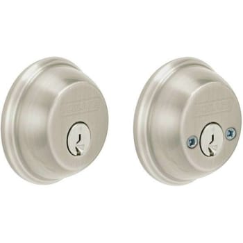 Image for Schlage B62 Double Cylinder Deadbolt (Satin Nickel) from HD Supply
