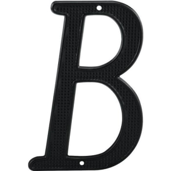 Image for Prime-Line 4 In. Metal House Letter B (Black) from HD Supply