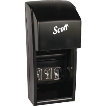 Image for Scott Essential Srb Tissue Dispenser, Black, Cored/coreless, 1 Dispenser/case from HD Supply