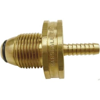 Image for Mec 1/4 In. Soft Nose Pol W/ Handwheel Hose Barb from HD Supply