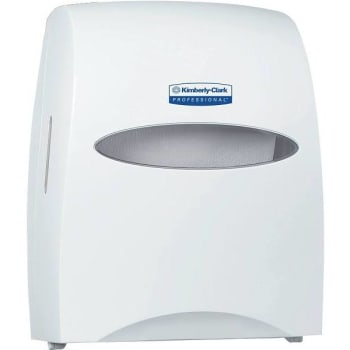 Image for Kimberly-Clark Sanitouch Roll Towel Dispenser (White) from HD Supply