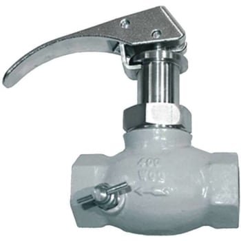 Image for Mec 3/4 In. FNPT Heavy-Duty Quick Acting Globe Valve W/ Vent Valve from HD Supply
