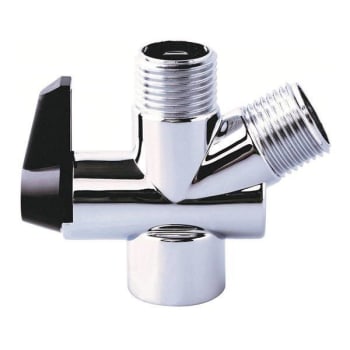 Image for ProPlus Shower Diverter Lever Handle Transfer Valve (Chrome) from HD Supply