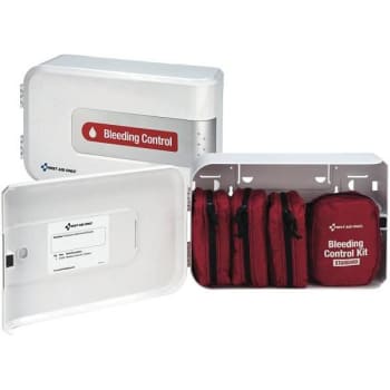 Image for First Aid Only Smartcompliance Complete Standard PRO Bleed Control Plastic Cabinet from HD Supply