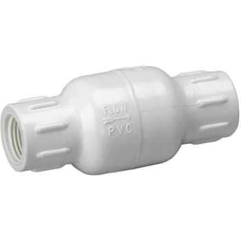 Image for Everbilt 1-1/4" Pvc Schedule 40 Fip X Fip Ips "line Check Valve from HD Supply