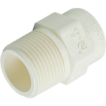 Image for Nibco 1-1/4 in. CPVC CTS Slip x MIPT Adapter Fitting from HD Supply