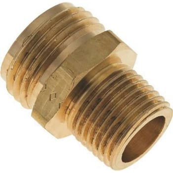 Image for Brasscraft 3/4 In. Male Hose Thread X 1/2 In. Mip Male Hose Adapter from HD Supply