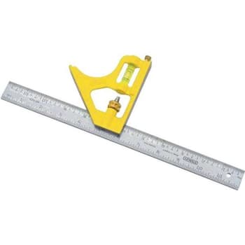 Image for Stanley 12 In. English/Metric Combination Square from HD Supply