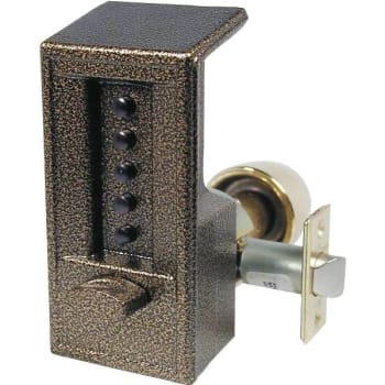 Image for Kaba Ilco Simplex 6200 Cylindrical Lock W/ Thumbturn And Knob (Goldtone) from HD Supply