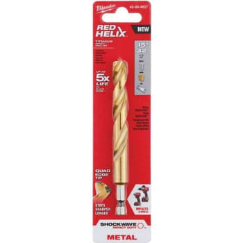 Image for Milwaukee Shockwave 15/32 In. Titanium Drill Bit from HD Supply