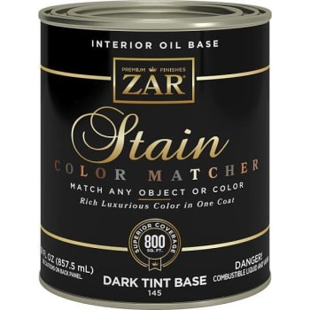 Image for Zar 1 Qt. Color Matcher Dark Tint Base 145 Wood Stain (4-Pack) from HD Supply