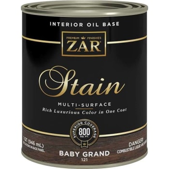 Image for Zar 1 Qt. Baby Grand 121 Wood Stain (4-Pack) from HD Supply