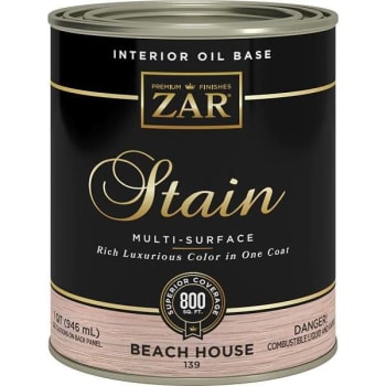 Image for Zar 1 Qt. Beach House 139 Wood Stain (4-Pack) from HD Supply
