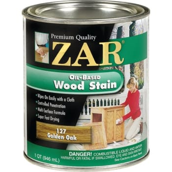 UGL 12712 Qt Golden Oak ZAR 127 Wood Stain, Package Of 4
