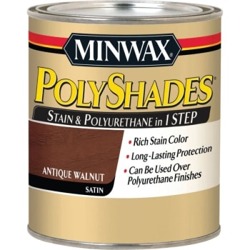 Image for Minwax 61340 Qt Satin Antique Walnut 340 Polyshades from HD Supply