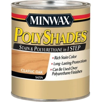 Image for Minwax 61370 Qt Satin Classic Oak 370 Polyshades from HD Supply
