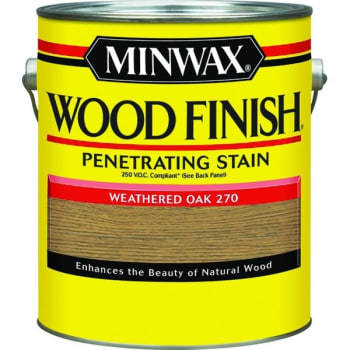 Image for Minwax 71097 1G Weathered Oak 270 Stain 250 VOC from HD Supply