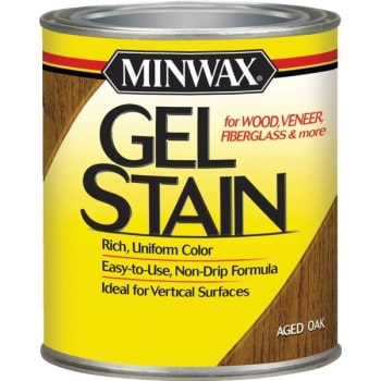 Image for Minwax 66020 Qt Aged Oak Gel Stain, Package Of 4 from HD Supply