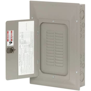 Image for Eaton Ch 125a 24-Space 24-Circuit Outdoor Main Lug Loadcenter W/ Cover from HD Supply
