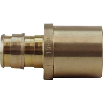 Image for Apollo 1/2 in. Brass PEX-A Expansion Barb x 3/4 in. Reducing Male Sweat Adapter from HD Supply