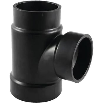 Image for Vpc 2 in. x 1-1/2 in. x 1-1/2 in. ABS Plastic DWV All Hub Sanitary Tee Fitting from HD Supply