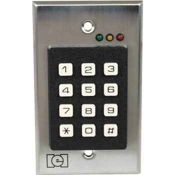 Image for Iei Door-Gard Indoor System 120 User Controls Devices (Satin Stainless) from HD Supply